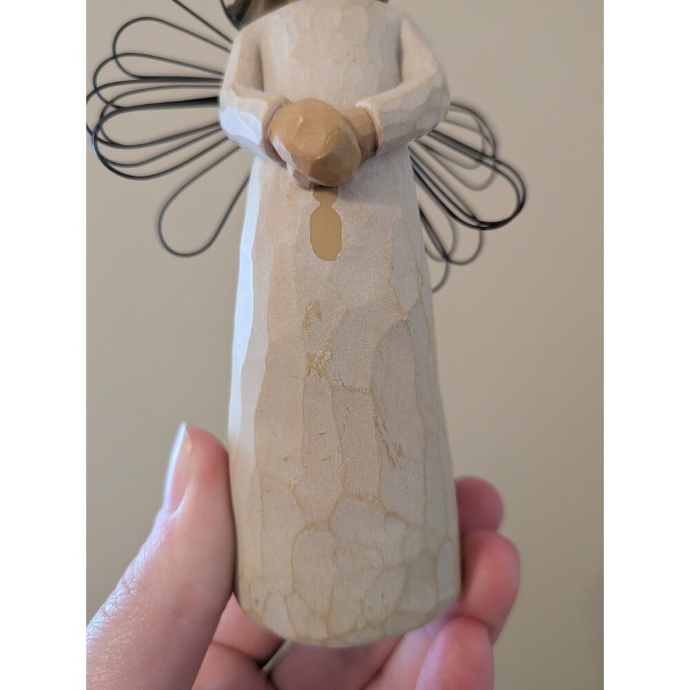 Vintage "Angel of Light" Authentic Willow Tree Angel Wire Wings By Susan Lordi - Picture 2 of 5